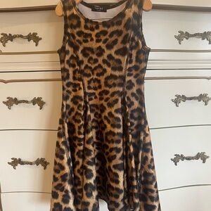 Terez Leopard Print Kids Dress